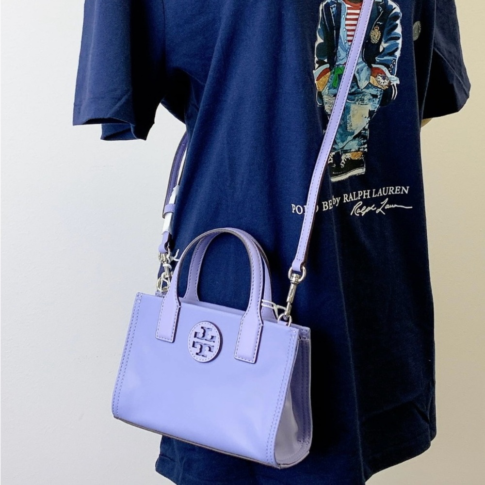 Tory Burch Purple Mini Crossbody Bag